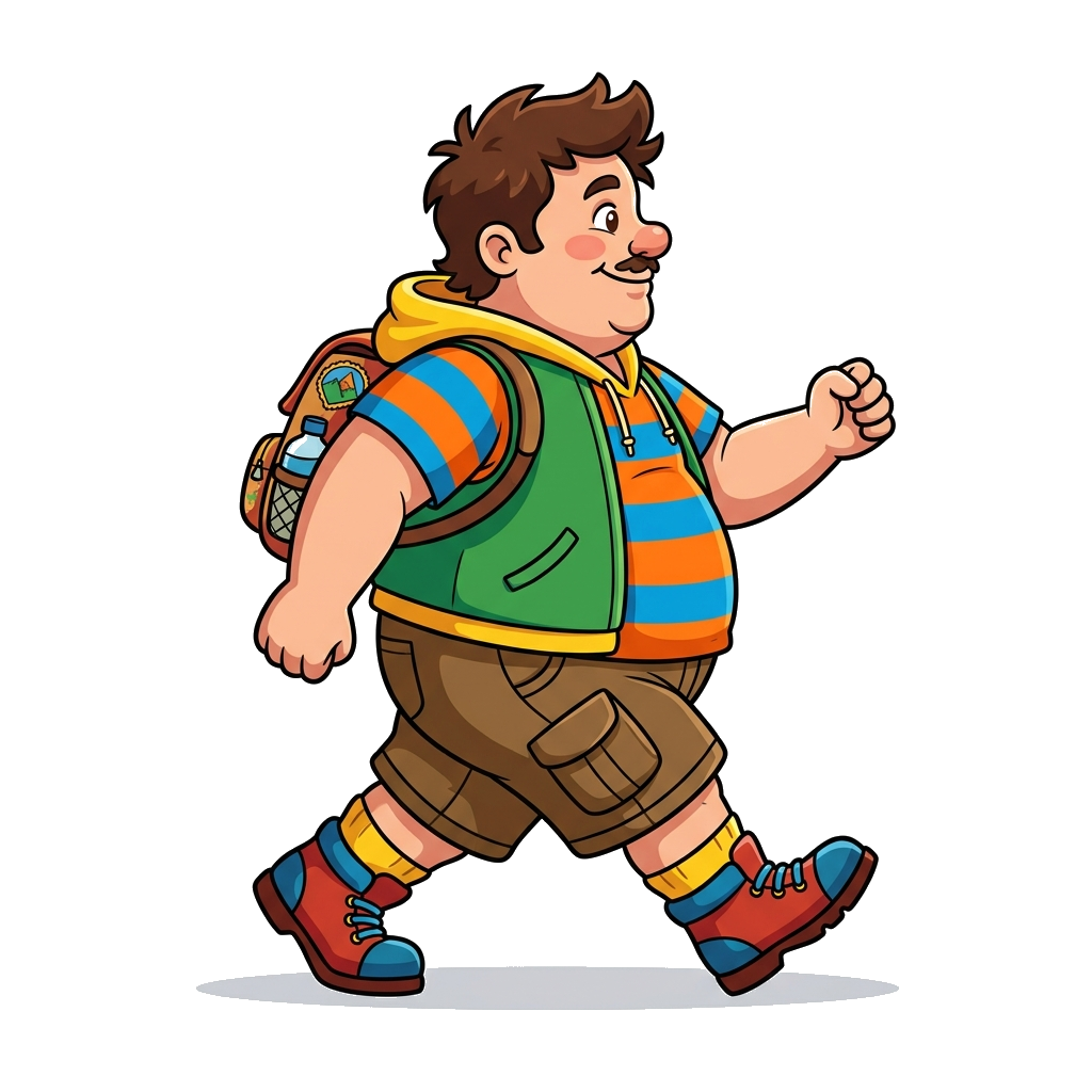 Chubby character asset